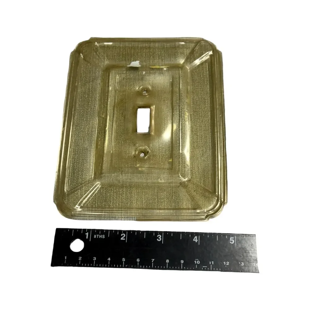Leviton Switch Plate Shield Lot 8 Pc Clear Acrylic Toggle Cover - Picture 8 of 9
